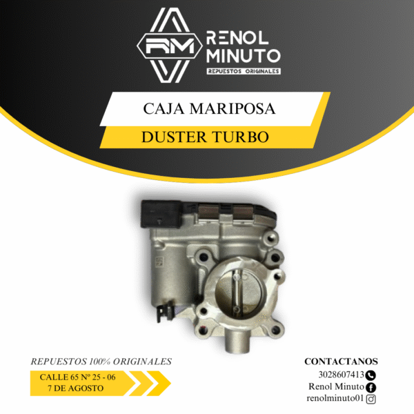 Caja Mariposa Duster Turbo