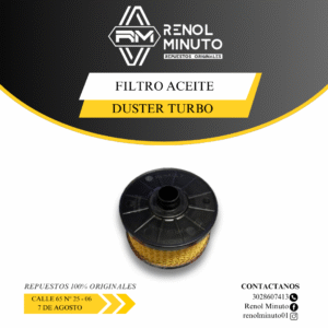 Filtro Aceite Duster Turbo