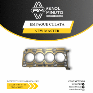 Empaque Culata New Máster