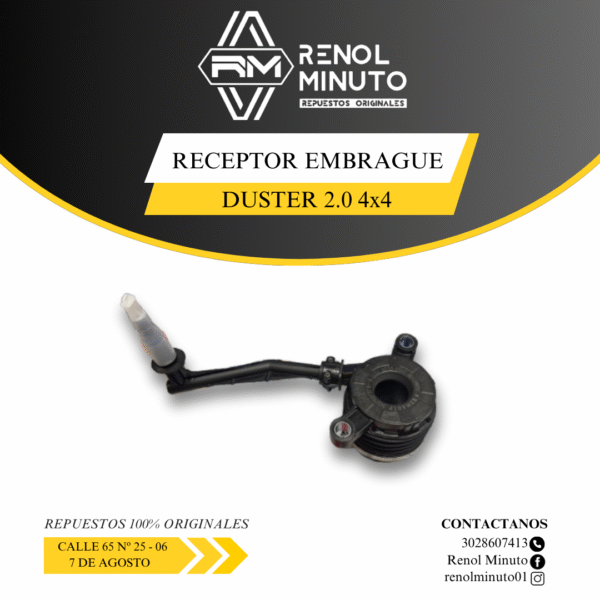 Receptor Embrague Duster 2.0 4x4