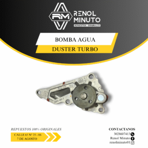 Bomba Agua Duster Turbo