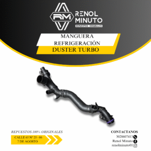 Manguera De Refrigeración Duster Turbo