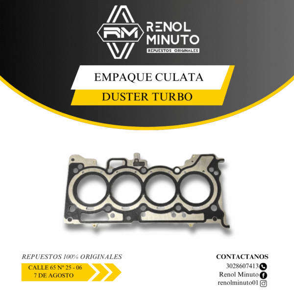 Empaque Culata Duster Turbo