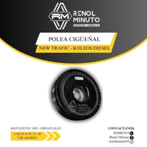 Polea Cigüeñal New Trafic - Koleos Diesel