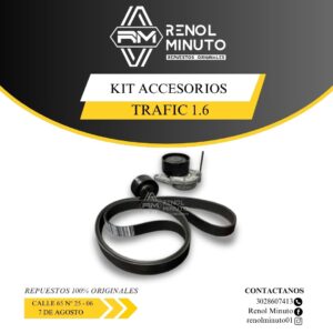 Kit Accesorios Trafic 1.6