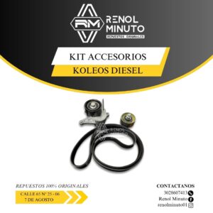 Kit Accesorios Koleos Diesel