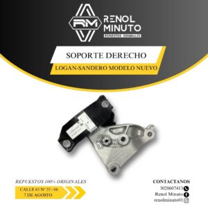 Soporte motor Logan -Sandero modelo nuevo
